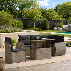 Elevate Your Outdoor Space with a 6 Piece Garden Sofa Set