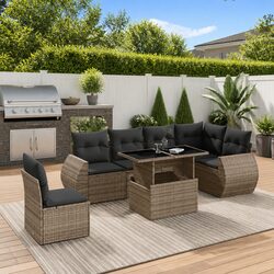 Elevate Your Outdoor Experience with a 7 Piece Sofa Set