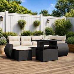Transform Your Outdoor Space with This 7-Piece Sofa Set