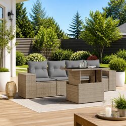 Elevate Your Outdoor Space with a 5 Piece Garden Sofa Set