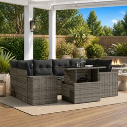 Elevate Your Outdoor Space with this 7 Piece Sofa Set