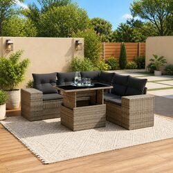 Enhance Your Outdoor Space with a 6-Piece Sofa Set