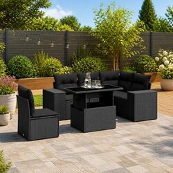 Stylish 6-Piece Outdoor Sofa Set for Your Patio