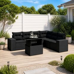 Transform Your Patio with 7 Piece Garden Sofa Set