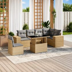 Elevate Your Outdoor Living with a 7 Piece Sofa Set