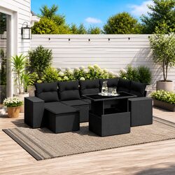 Stylish 7-Piece Outdoor Sofa Set for Your Patio