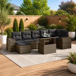 Transform Your Outdoor Space with This 8 Piece Sofa Set
