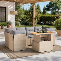 Enhance Your Outdoor Living with a 7 Piece Garden Sofa Set