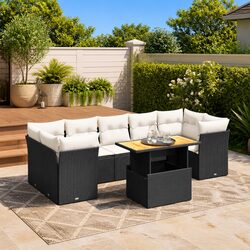 Transform Your Outdoor Space with This 8 Piece Sofa Set