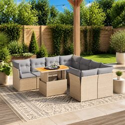 Transform Your Outdoor Space with a 9 Piece Sofa Set