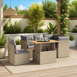Enhance Your Outdoor Space with a 5 Piece Garden Sofa Set