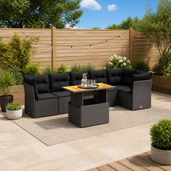 Enhance Your Outdoor Space with 7 Piece Sofa Set