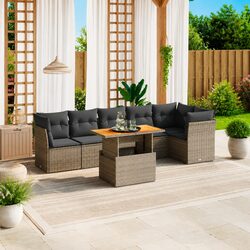 Enhance Your Outdoor Space with a 7 Piece Garden Sofa Set
