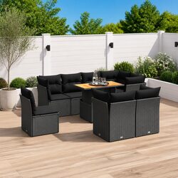 Elevate Your Outdoor Living with a 9-Piece Sofa Set