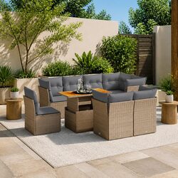 Create Your Outdoor Oasis with this 9 Piece Sofa Set