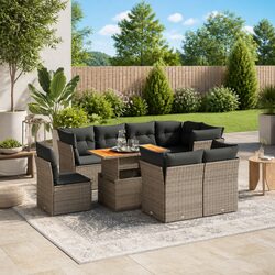 Enhance Your Outdoor Space with a 9 Piece Sofa Set