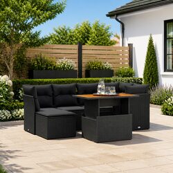 Transform Your Outdoor Space with a 7 Piece Garden Sofa Set