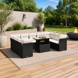Elevate Your Outdoor Experience with This 10-Piece Sofa Set