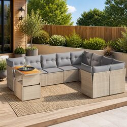 Elevate Your Outdoor Experience with a 10-Piece Sofa Set