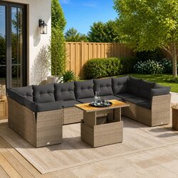 Transform Your Patio with a Comfortable 11-Piece Sofa Set