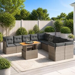 Enhance Your Outdoor Living with This 11-Piece Sofa Set