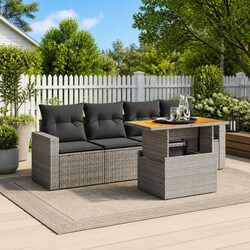 Transform Your Outdoor Space with This 5 Piece Sofa Set
