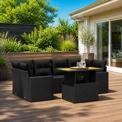 Outdoor 7-Piece Sofa Set for a Cozy Backyard Retreat