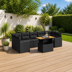Elevate Your Outdoor Space with 8 Piece Sofa Set