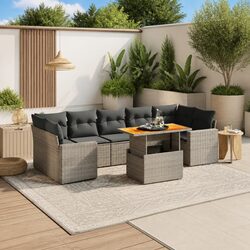 Transform Your Patio with an 8-Piece Garden Sofa Set