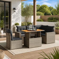 Elevate Your Outdoor Space with 6 Piece Sofa Set