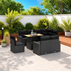 Elevate Your Outdoor Space with This 9 Piece Sofa Set