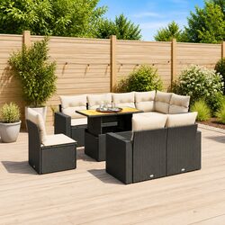 Elevate Your Outdoor Space with a 9 Piece Garden Sofa Set