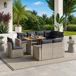 Grey Outdoor Lounge Sofa Set for Your Relaxation