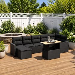 Transform Your Outdoor Space with 8-Piece Sofa Set
