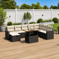 Elevate Your Outdoor Space with Our 9 Piece Sofa Set