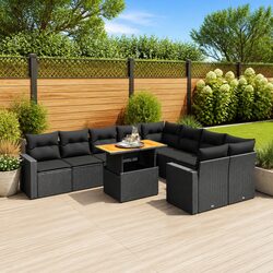 Elevate Your Outdoor Experience with This 10-Piece Sofa Set