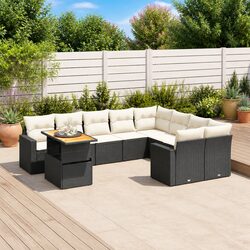 Create Your Ideal Outdoor Space with This 10 Piece Sofa Set