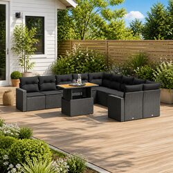 Elevate Your Outdoor Space with an 11 Piece Sofa Set
