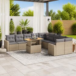 Transform Your Outdoor Space with 11 Piece Sofa Set