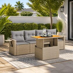 Elevate Your Outdoor Experience with a 5 Piece Sofa Set