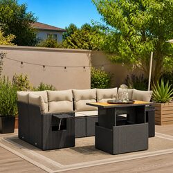 Outdoor 7-Piece Sofa Set for Cozy Gatherings
