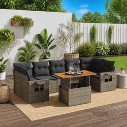 Transform Your Outdoor Space with an 8 Piece Sofa Set