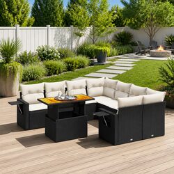 Enhance Your Outdoor Space with a 9-Piece Sofa Set