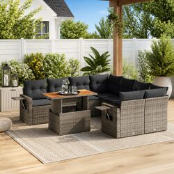 Enhance Your Outdoor Space with a 9 Piece Sofa Set