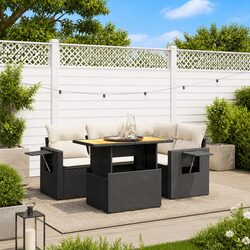 Transform Your Outdoor Space with This 5 Piece Sofa Set