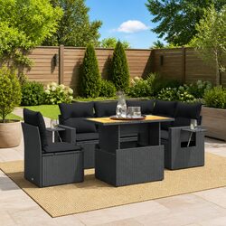 Enhance Your Outdoor Space with a Versatile 6-Piece Sofa Set