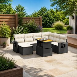 Transform Your Outdoor Space with This 8-Piece Sofa Set