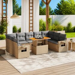 Enhance Your Outdoor Living with This 10 Piece Sofa Set