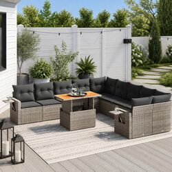 Elevate Your Outdoor Space with an 11-Piece Sofa Set