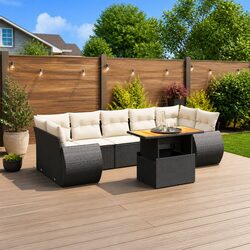 Enhance Your Outdoors with 8 Piece Garden Sofa Set